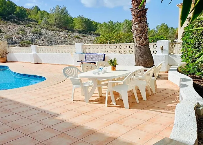 Villa In Moraira With Sea Views & Private Pool